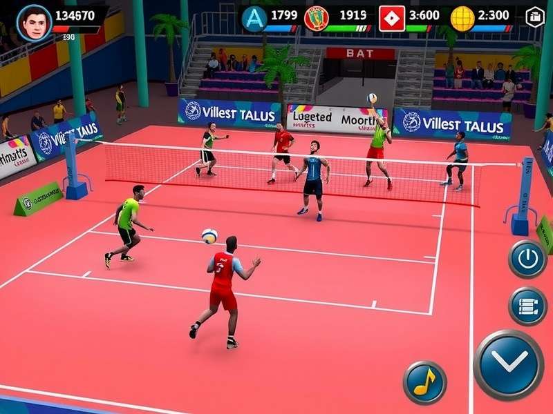 Volley Legends Chennai strategy guide showing player positions